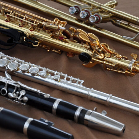 assortment of instruments