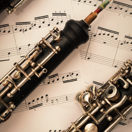 oboes on sheet music